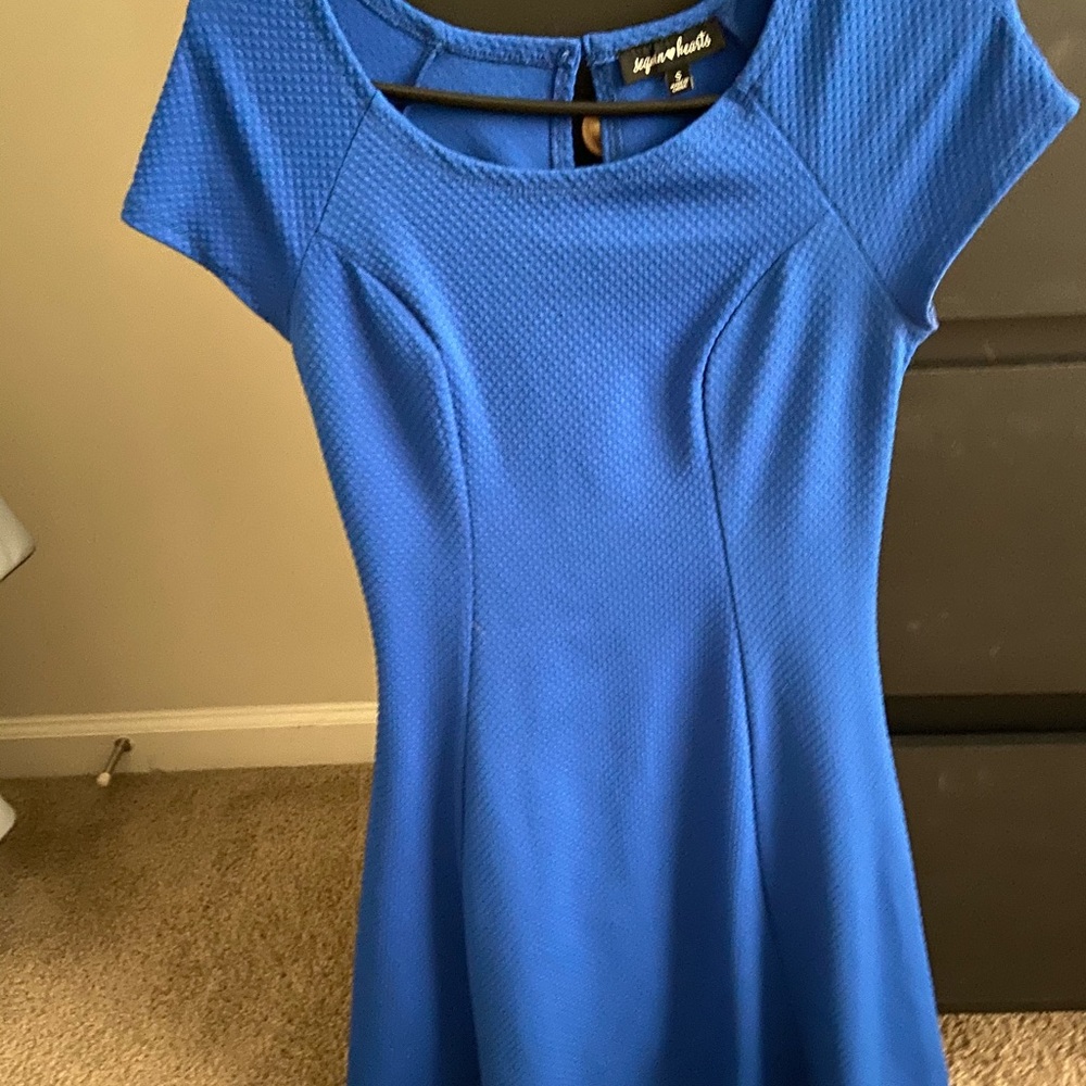 Blue dress